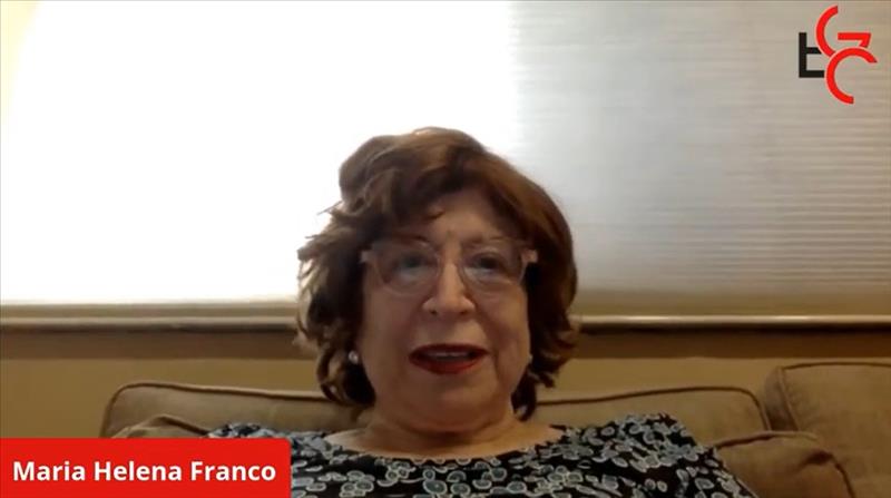 Maria Helena Pereira Franco, presidente da Associação Brasileira Multiprofissional sobre o Luto (ABMluto), fundadora e coordenadora do Laboratório de Estudos e Intervenções sobre o Luto (LELu), professora da PUC-SP no Programa de Estudos Pós-Graduados em Psicologia Clínica, e na Faculdade de Ciências Humanas e da Saúde